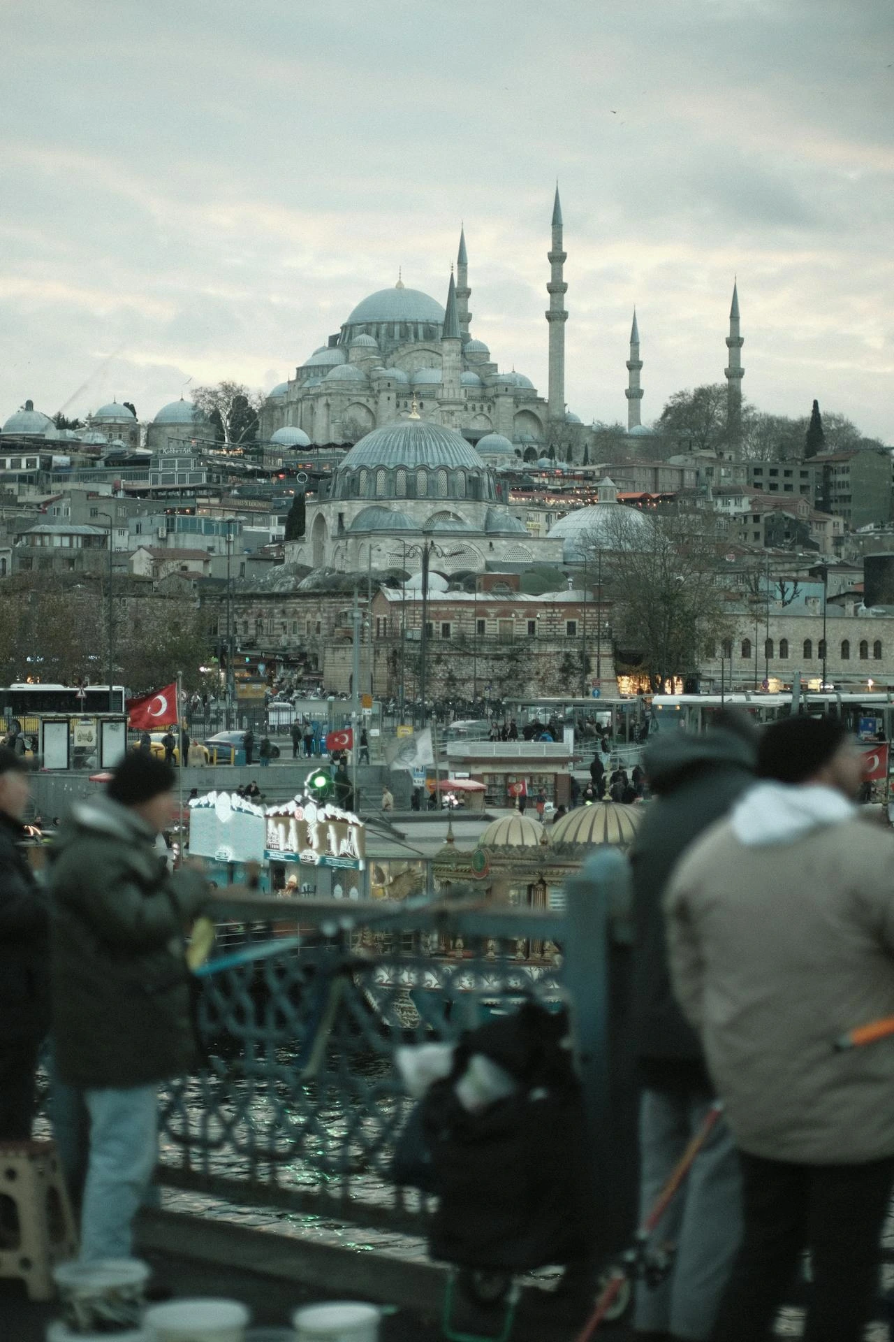 Jamaah di Hagia Sophia